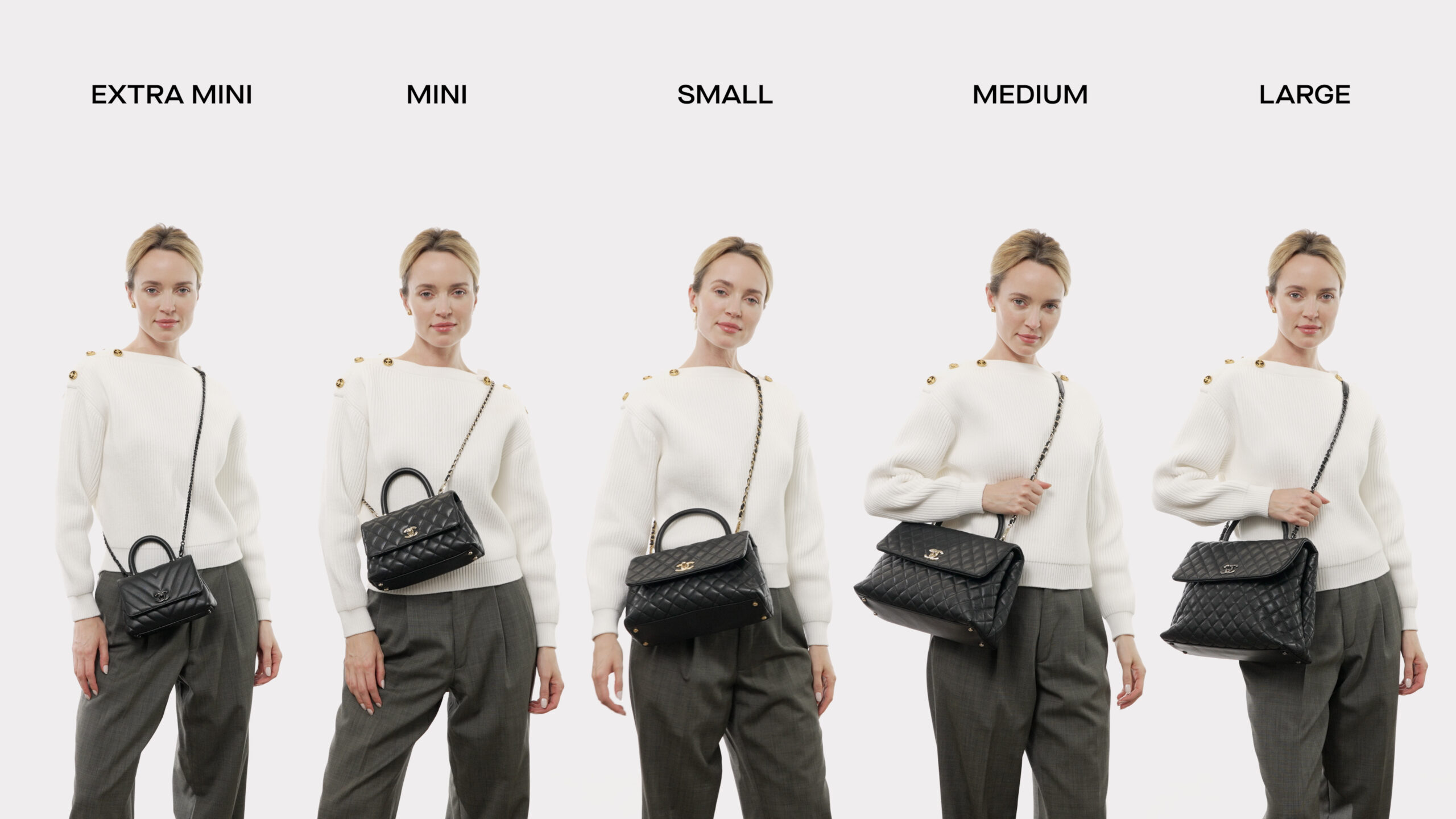 Chanel Coco_sidebyside0 Louis Vuitton Alma Sizes